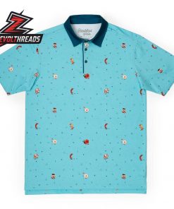 Breakfast Balls Bacon Egg Tees RSVLTS All-Day Polo Shirt
