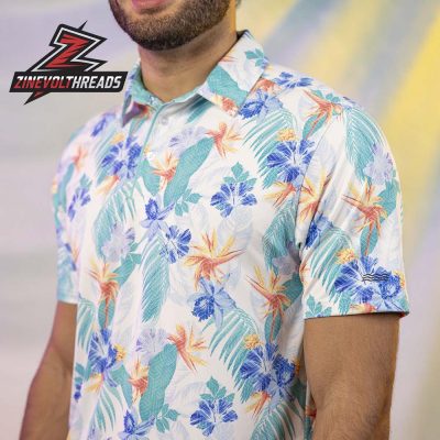 Breakfast Balls Birdies Of Paradise RSVLTS All-Day Polo Shirt