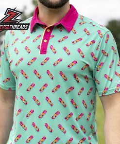 Back To The Future Hoverboard RSVLTS All-Day Polo Shirt