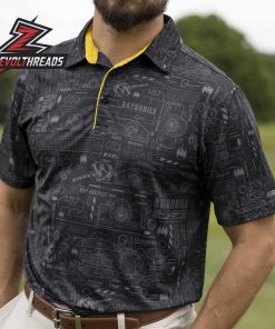 Batman 85th Anniversary Property Of Wayne Enterprises RSVLTS All-Day Polo Shirt