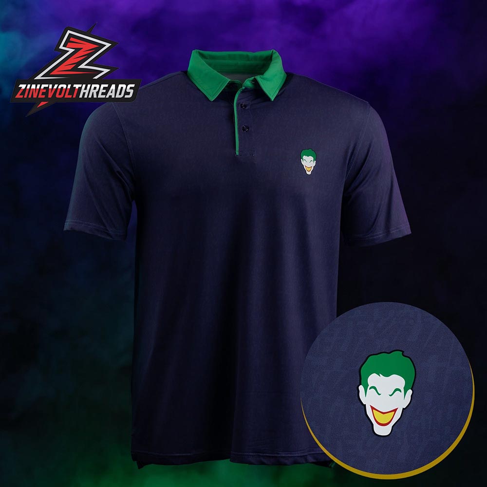 Batman The Joker RSVLTS All-Day Polo Shirt