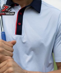 Breakfast Balls Broad Stripes RSVLTS All Day Polo Shirt