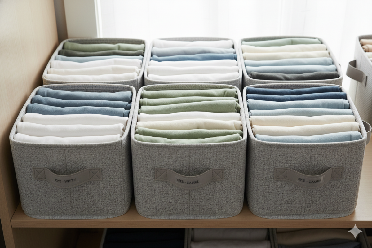 How to Store T-Shirts