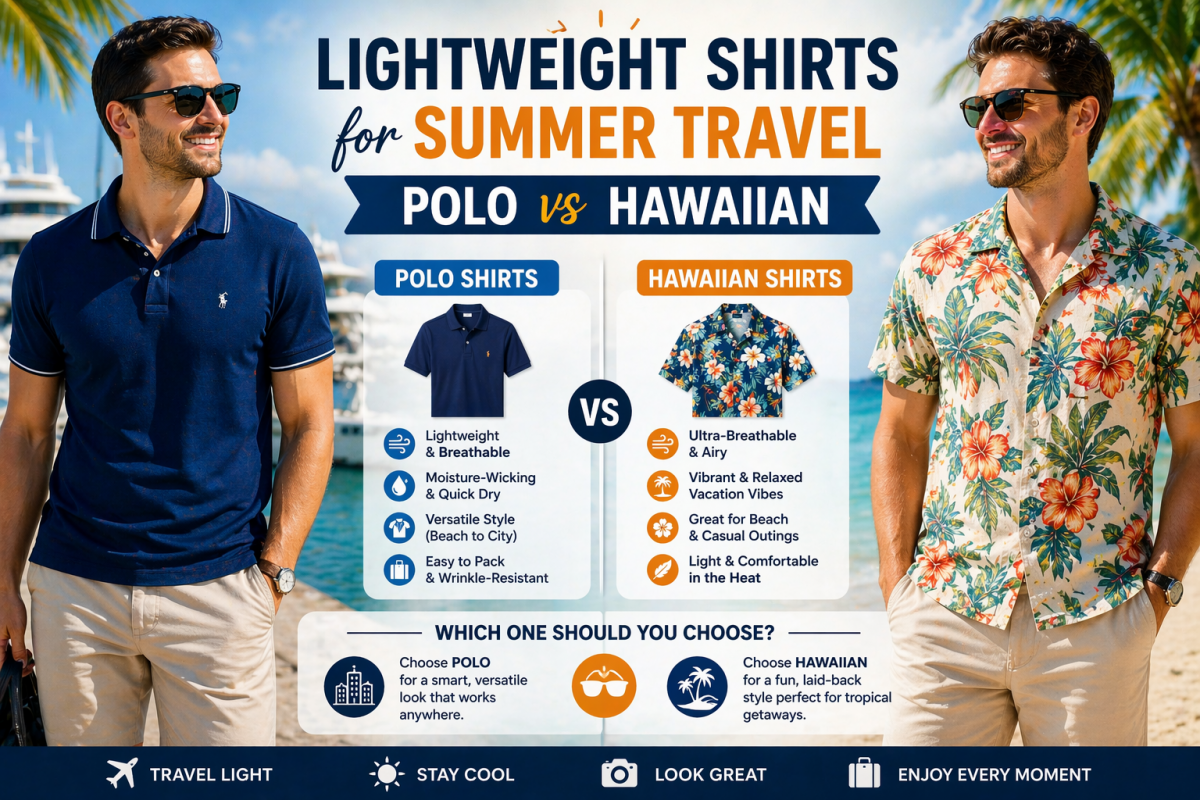Lightweight Shirts for Summer Travel 