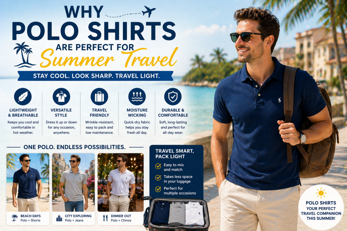 Why Polo Shirts Are Perfect for Summer Travel