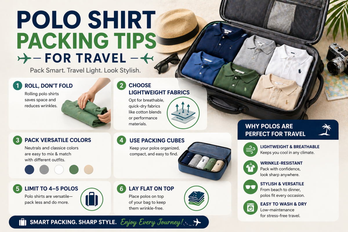 Polo Shirt Packing Tips for Travel
