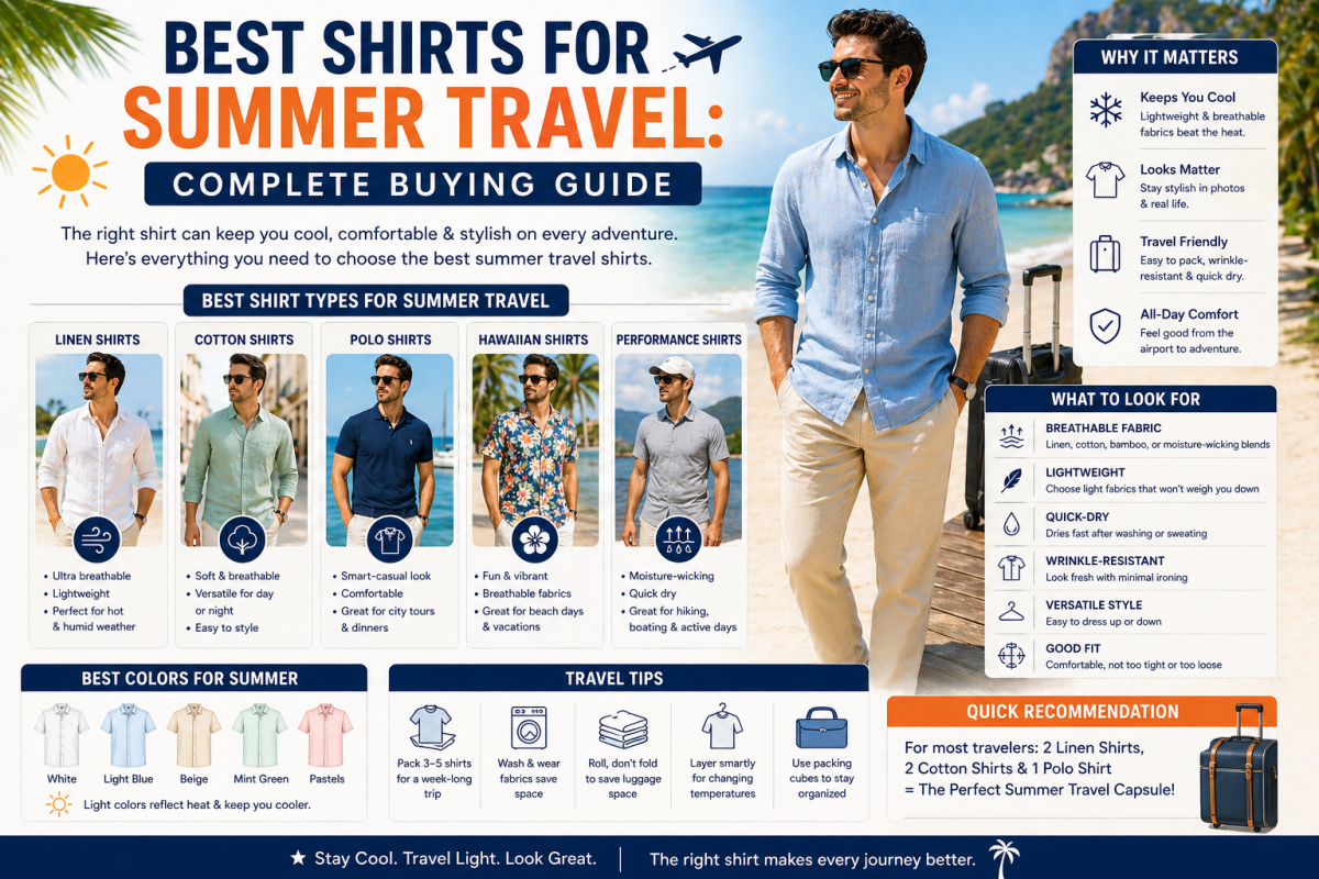 Best Shirts for Summer Travel