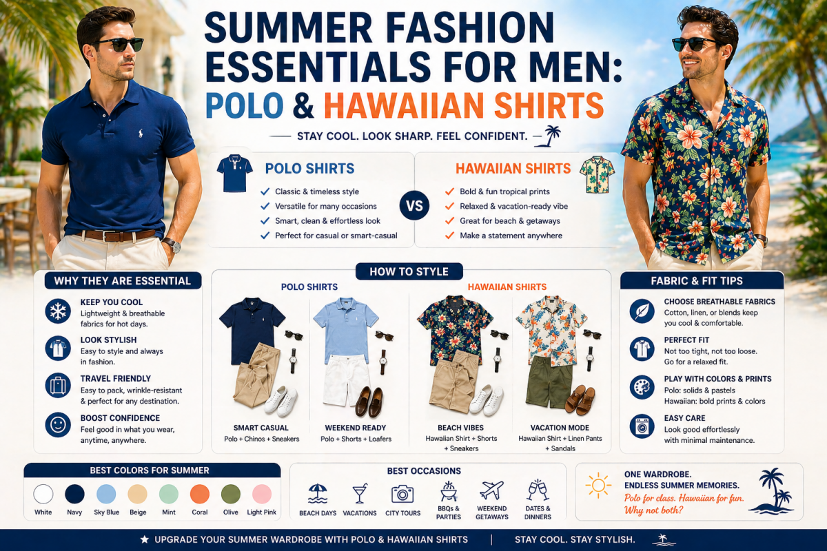Summer Fashion Essentials for Men