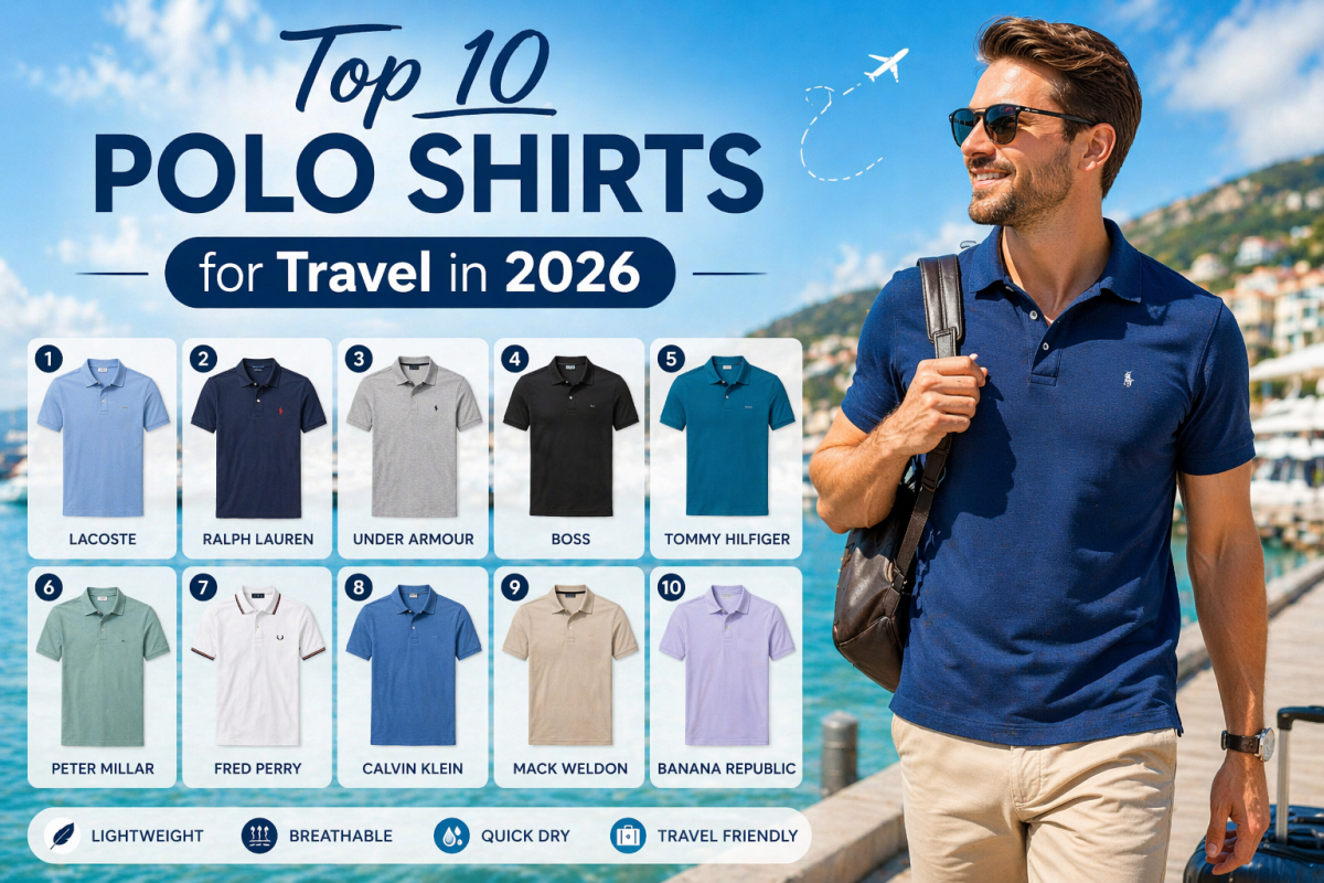 Top 10 Polo Shirts for Travel in 2026