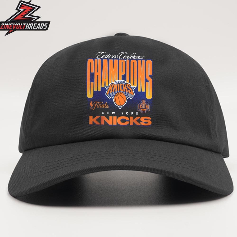 New York Knicks NBA Eastern Conference Champions Season 2025 26 Heritage Snapback Classic Hat Cap